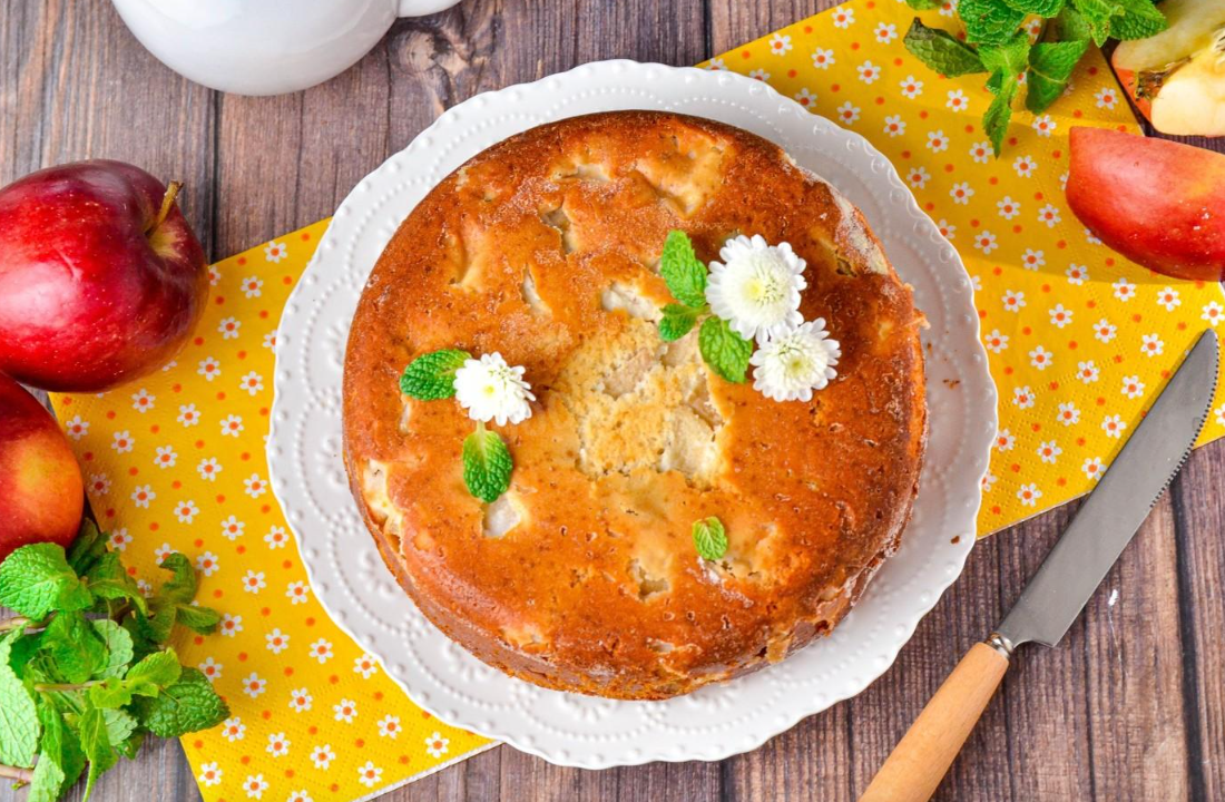 шарлотка из рисовой муки