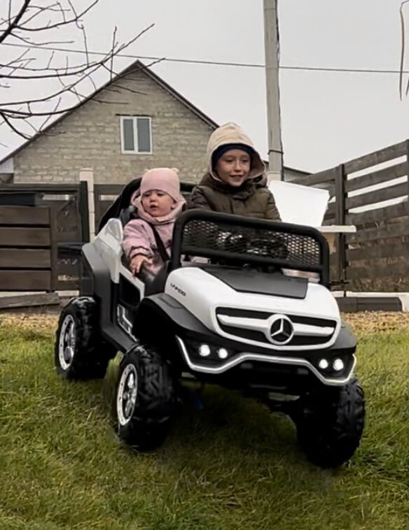 И уже не раз тренировались на крутых спусках дома. Фото из личного архива автора.