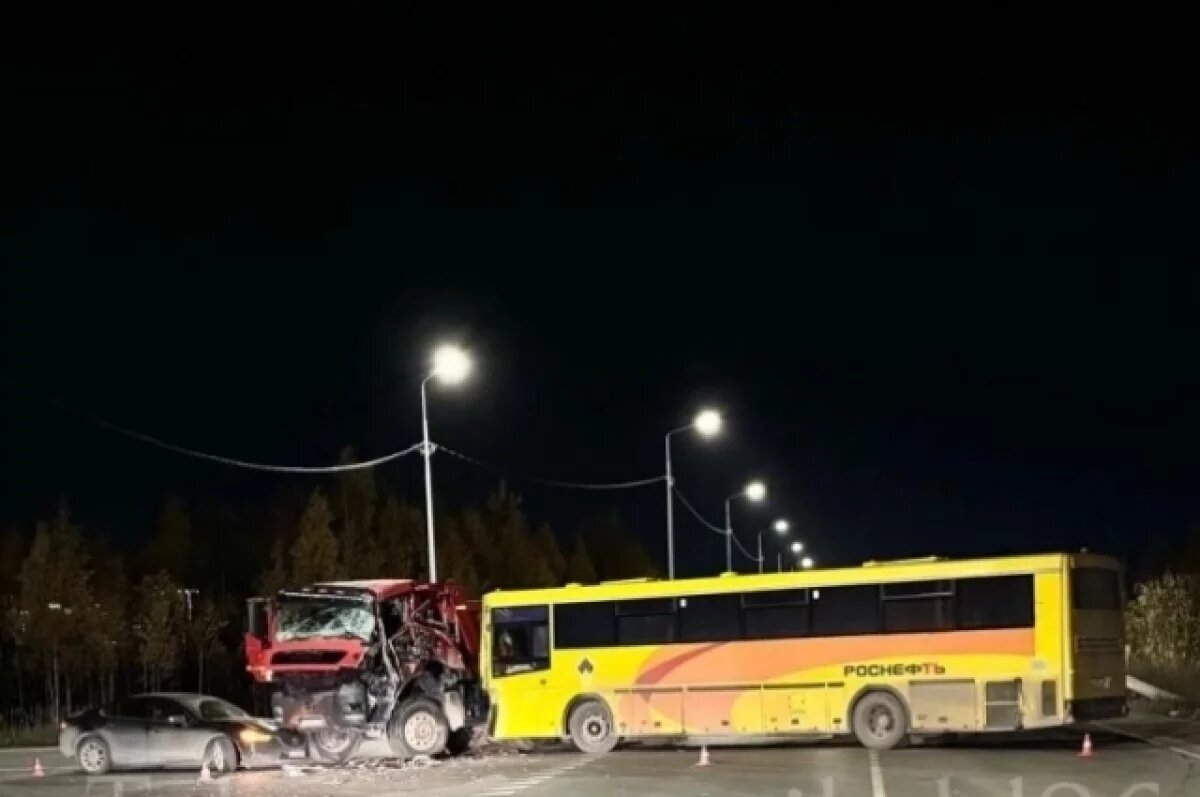    В результате автоаварии получил травмы водитель MAN.