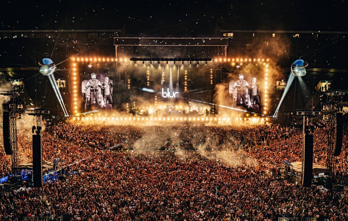 Концерт Blur на стадионе Уэмбли, 2023 год