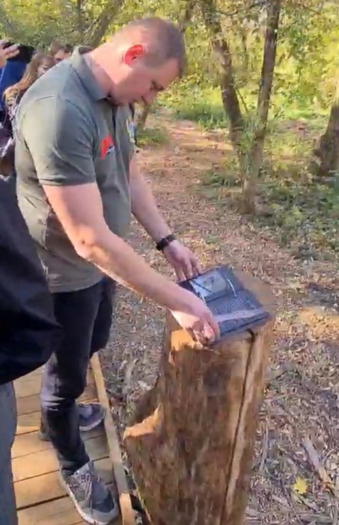    В парке Боева дача в Курске теперь можно прогуляться по эко-тропе