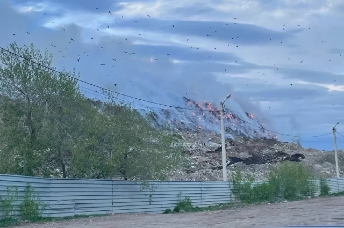    И.о. начальника полигона пойдет под суд за пожар на свалке в Новосибирске