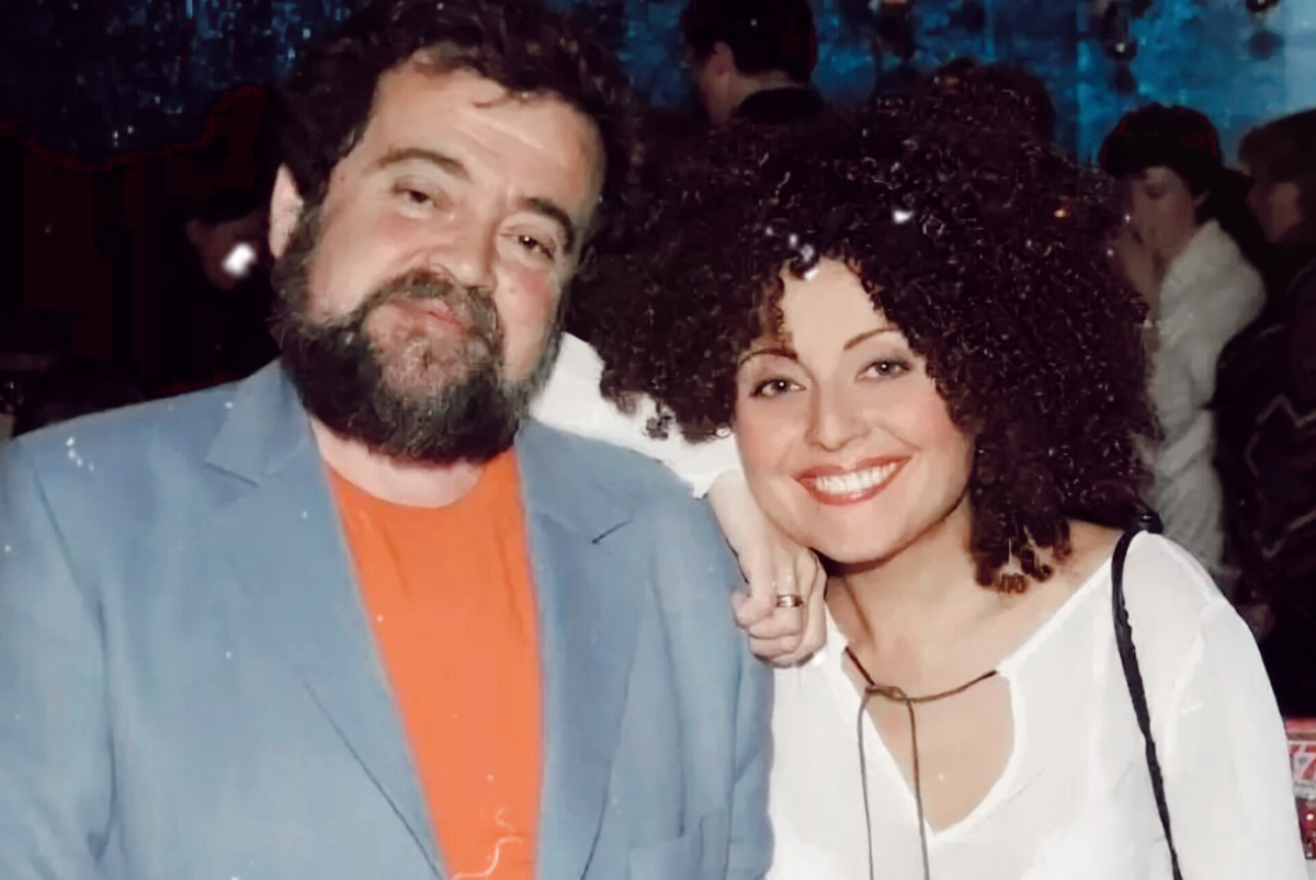 Анжелика с отцом, Юрием Варум