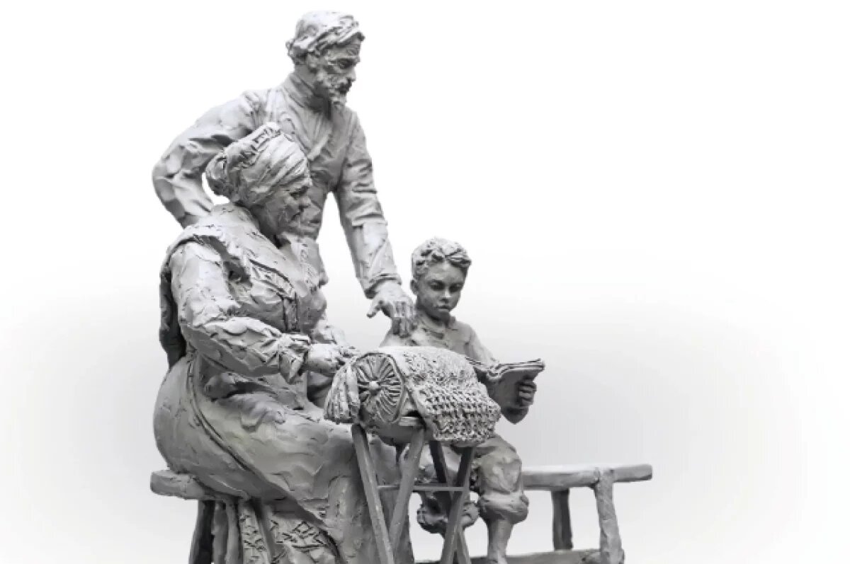    Бронзовую скульптуру семьи Кашириных установят в Балахне