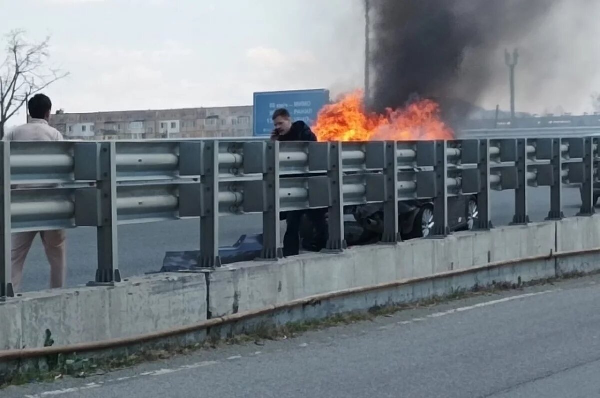    Тюменцам рассказали, как избежать пожара в автомобиле