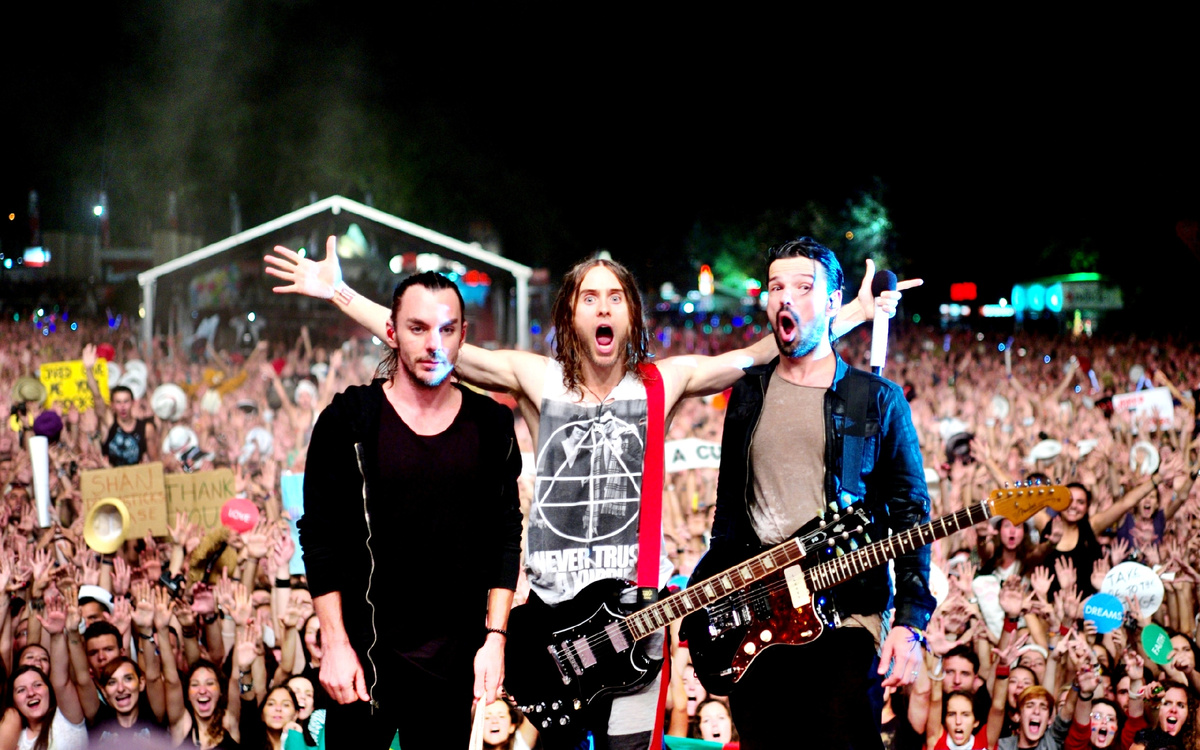 Thirty Seconds To Mars в Белграде