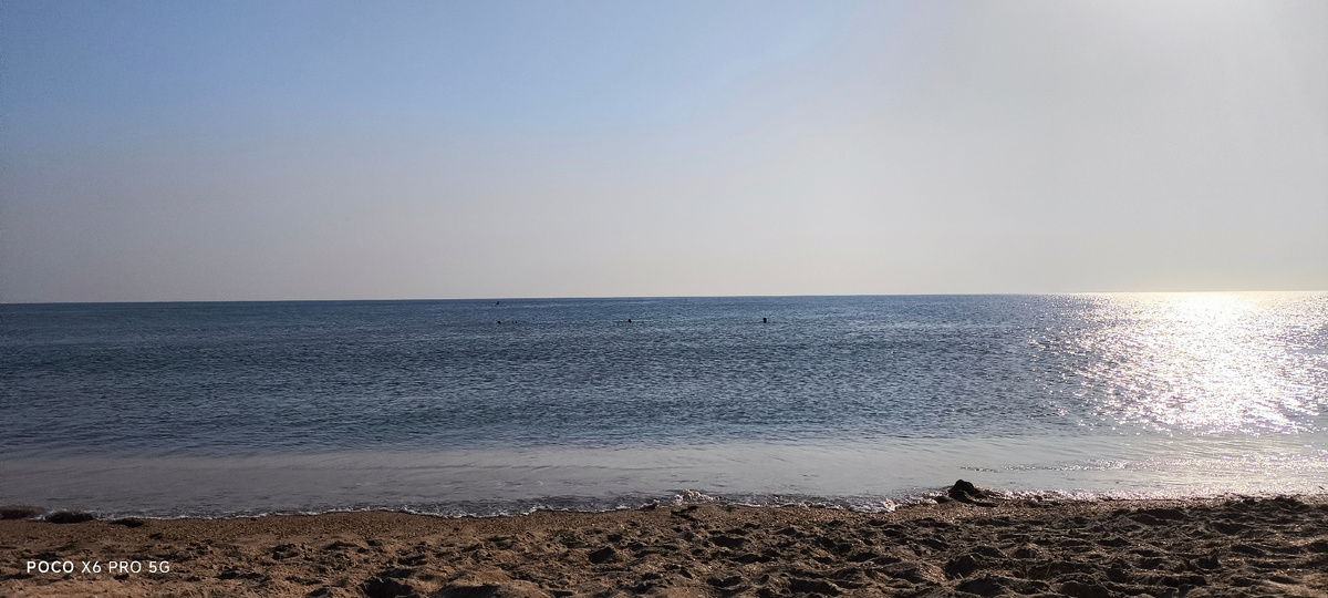 Тифлокомментарий. Море 29 сентября 2024 года. Мы купались