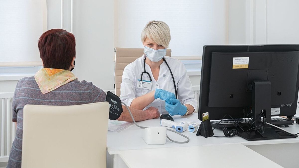     Приём у врача. Источник: mos.ru Автор фото: М. Мишин