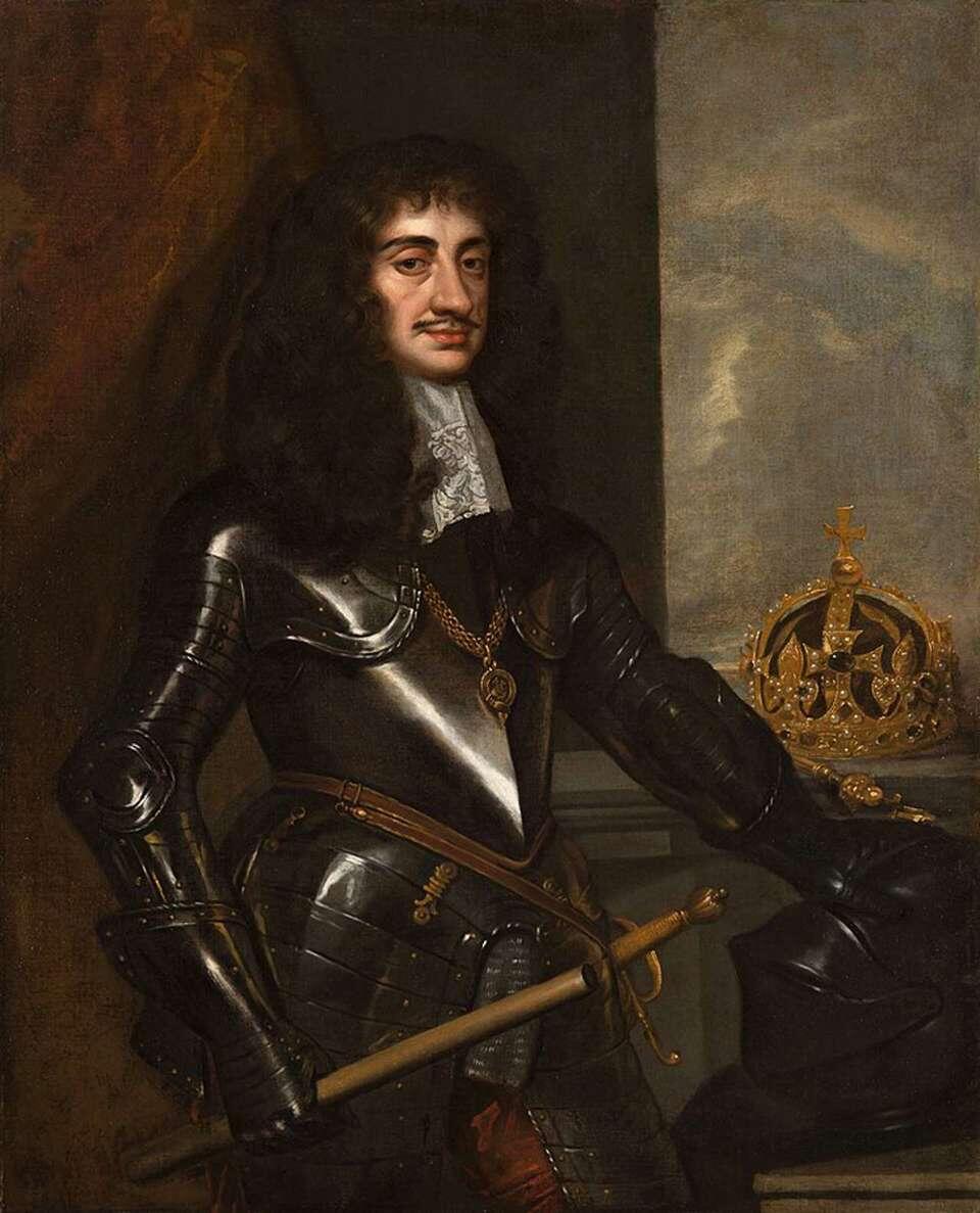 Карл II. Работа кисти Питера Лели. Открытый источник