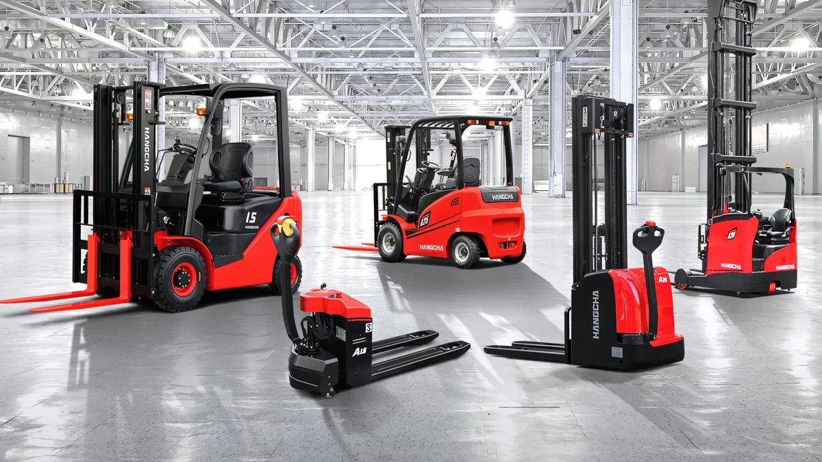 Техника на складах.