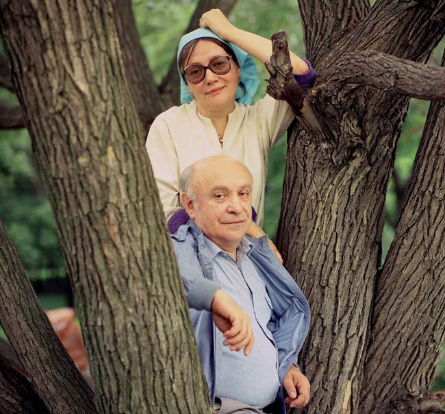 Елена Санаева и Ролан Быков