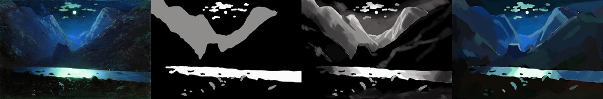 Дарьяльское ущелье (А. Куинджи)