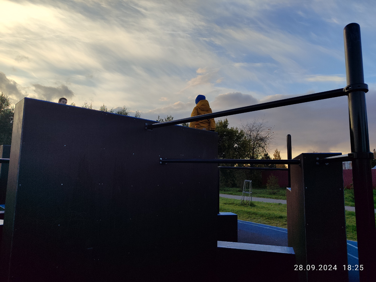 Ах, какое небо было, ребята! Какое небо!