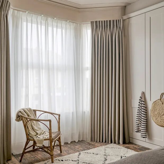 Модные тренды в дизайне штор на 2024 год