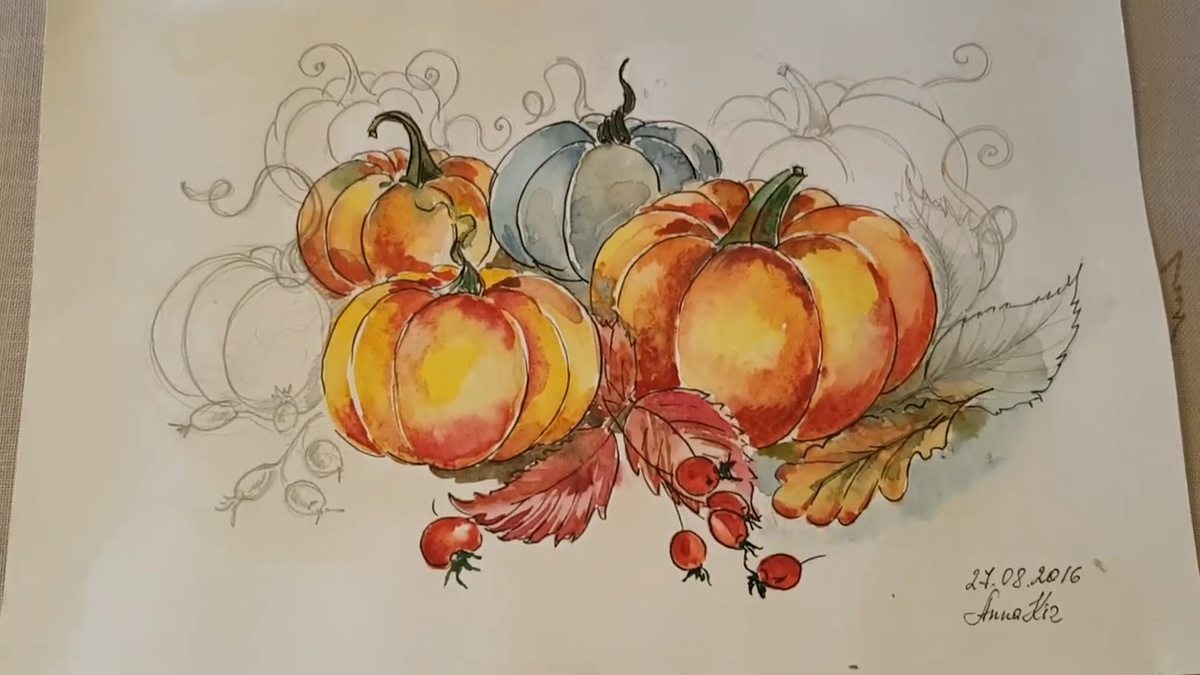 Скрин из видео Анны Кир (Вышивалочка)