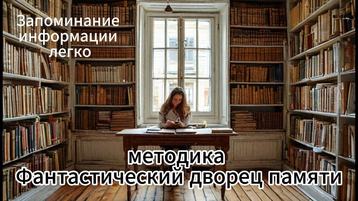Запоминание информации легко: методика Фантастический дворец памяти 