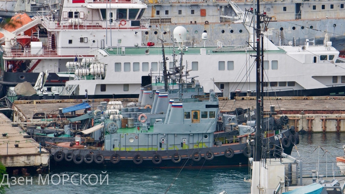 Рейдовые буксиры проекта 737, построенные в 60-70-е гг. 