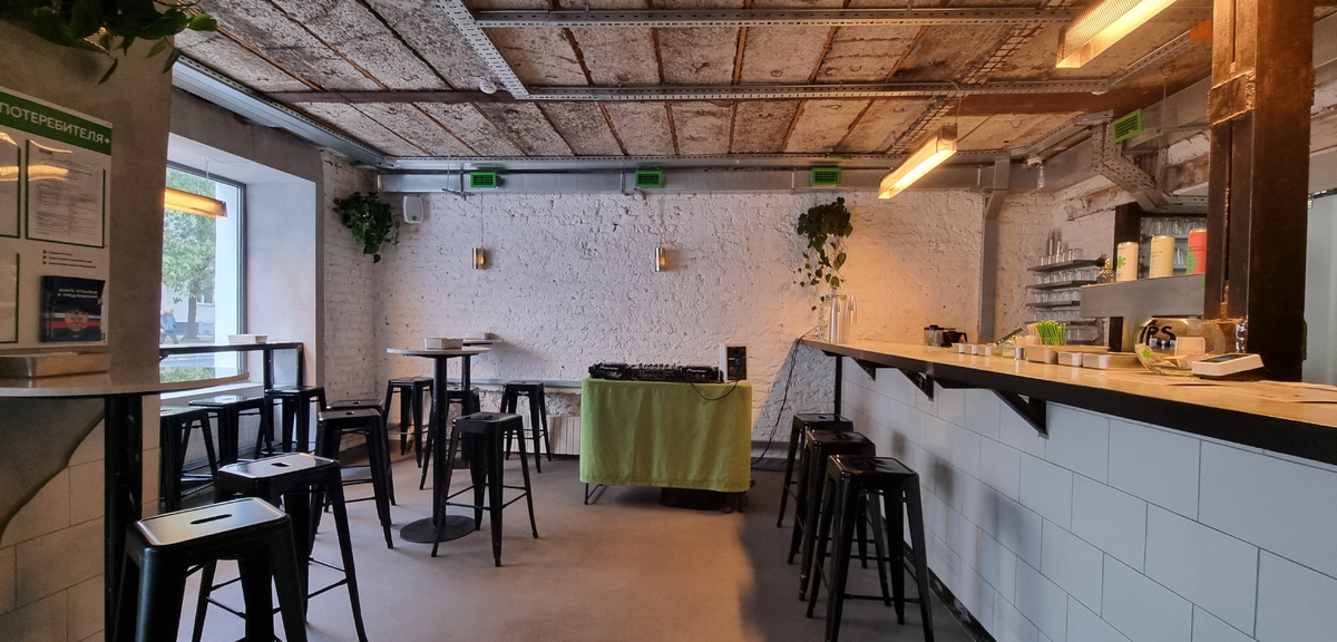 "Stolovaya", интерьер, 1 этаж