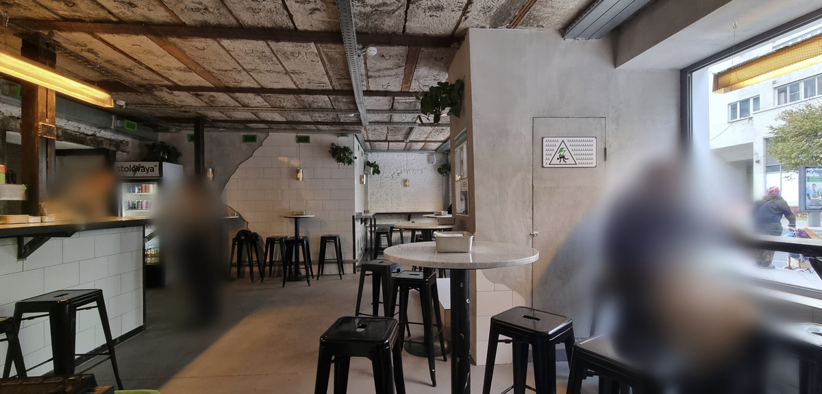 "Stolovaya", интерьер, 1 этаж