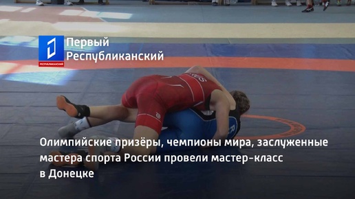 Олимпийские призёры, чемпионы мира, заслуженные мастера спорта России провели мастер-класс в Донецке