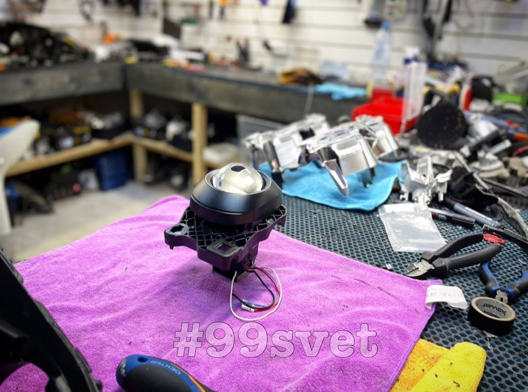 Модуль установлен в штатную раму