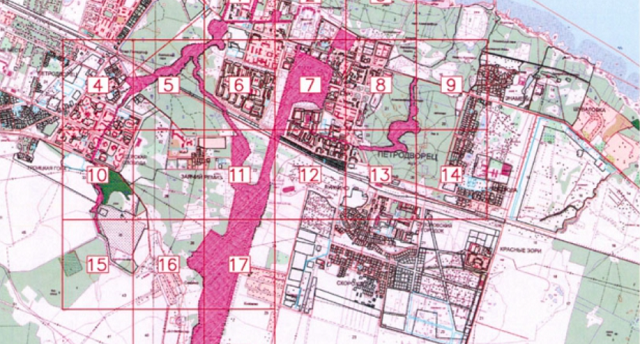 Рис.: схема границ ОКН из приказа Минкульта