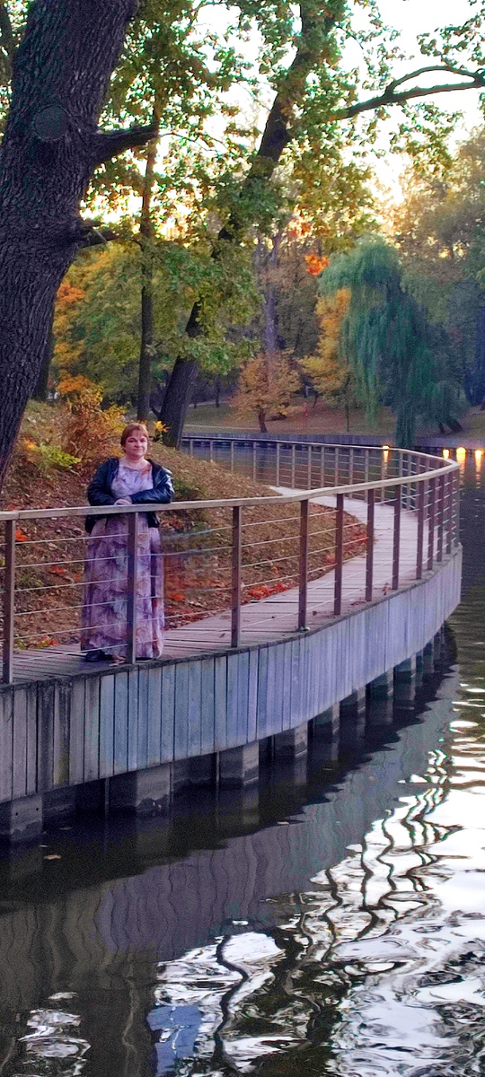 Золотая осень. ВДНХ. Третий Каменский пруд