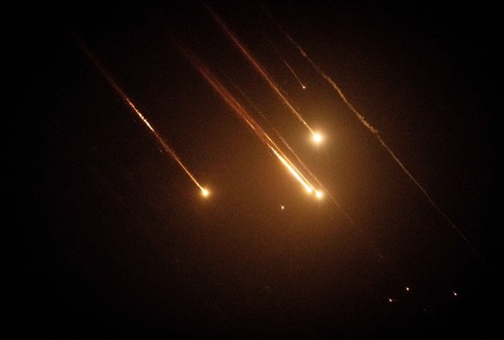    Снаряды из Ирана, перехваченные Израилем