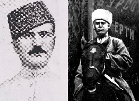 Красные командиры: Г.А. Кочергин и И.А. Кочубей. Фото из открытых источников