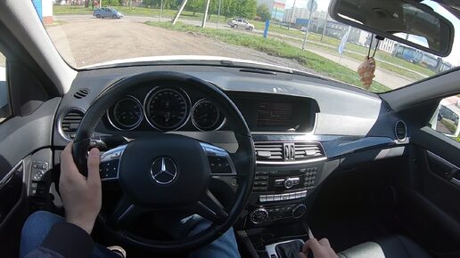 НАИЛУЧШИЙ СЕДАН 2013 Mercedes-Benz C180 W204 1.6L (156)!