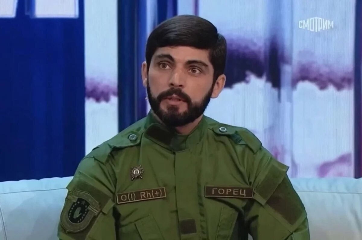    Боец Дикой дивизии Донбасса Алиас Авидзба рассказал о ней в телеэфире