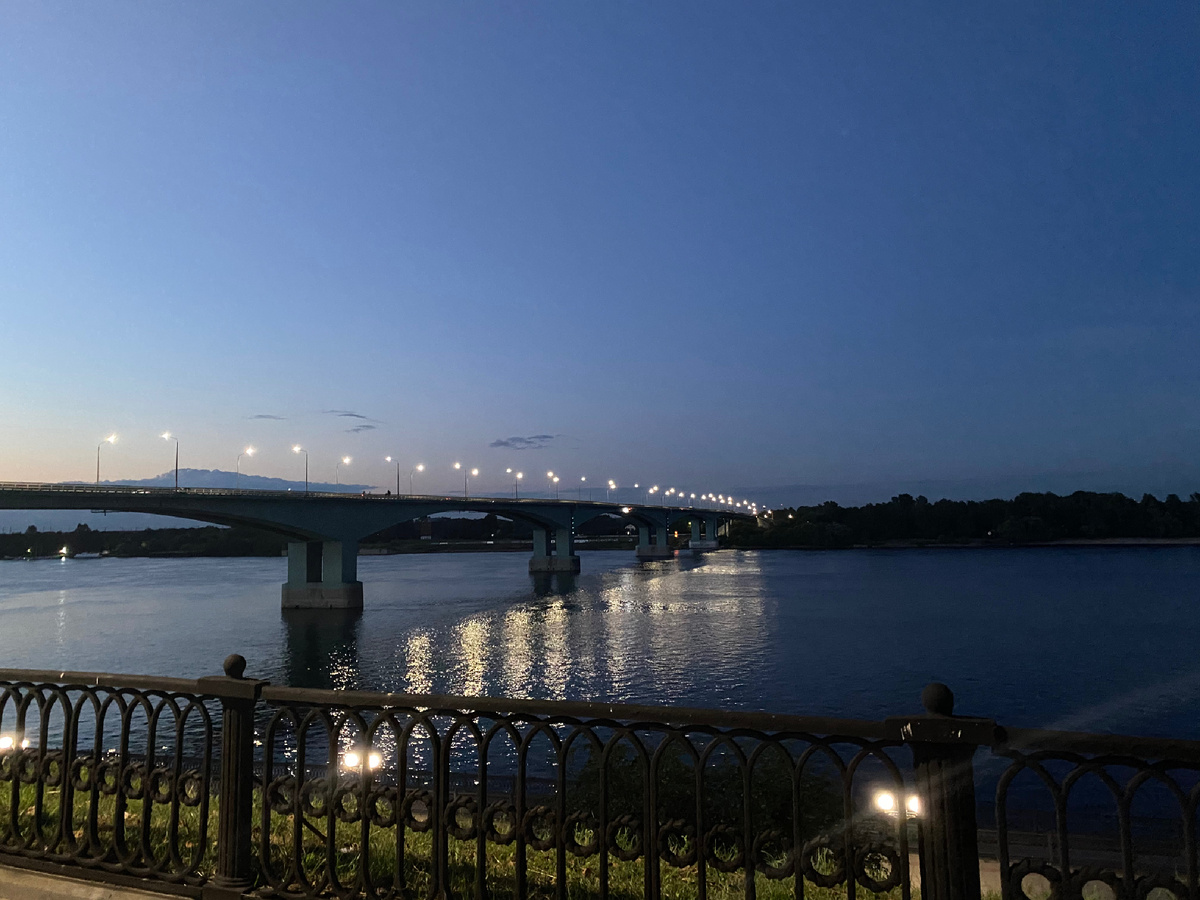 Мост через Волгу 