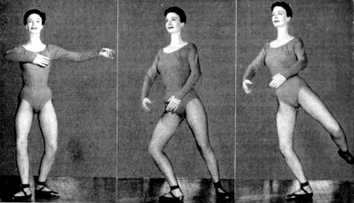 Подготовительное упражнение для пируэтов