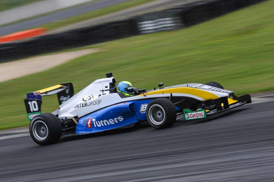 Лоусон на этапе Toyota Racing Series в 2019 году / Toyota New Zealand