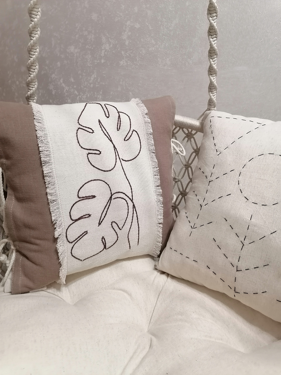 Декоративные наволочки и подушки в моём исполнении