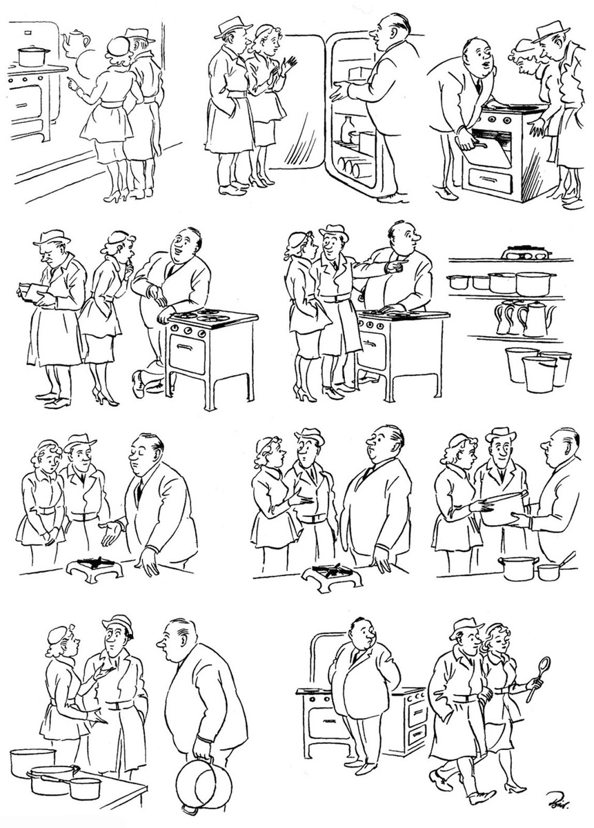 Принт из моей книги комиксов Херлуфа Бидструпа.