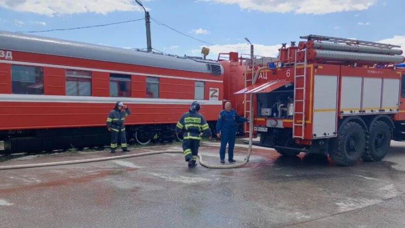     Пожарный поезд. zszd.rzd.ru