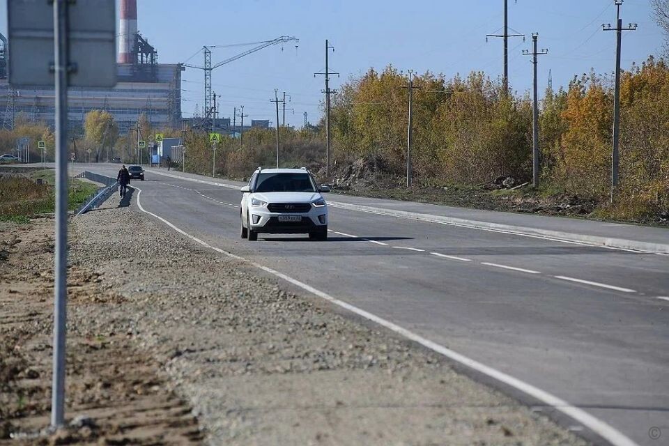    Открытие дороги на пр. Энергетиков в Барнауле. Источник: barnaul.org