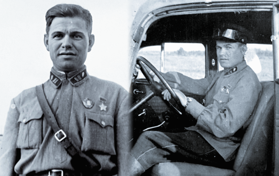 Герой повествования в годы ВОВ.