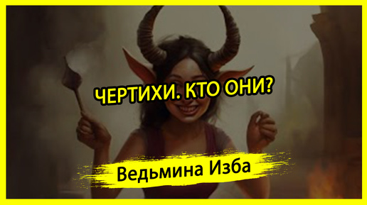 ЧЕРТИХИ. КТО ОНИ? #ВЕДЬМИНАИЗБА ▶️ #МАГИЯ