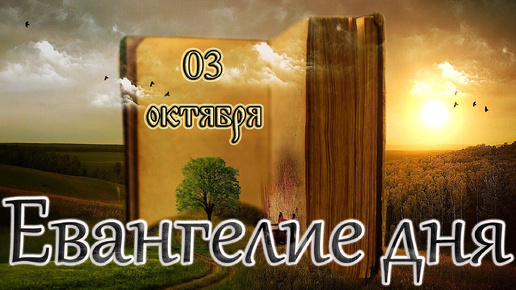 Descargar video: Апостол, Евангелие и Святые дня. Седмица 15-я по Пятидесятнице. (03.10.24)