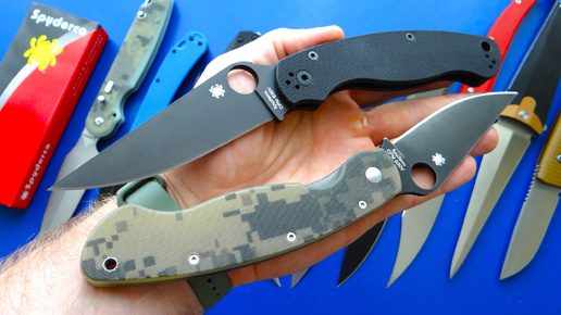 Обновленная версия легендарного ножа! Spyderco Military-2