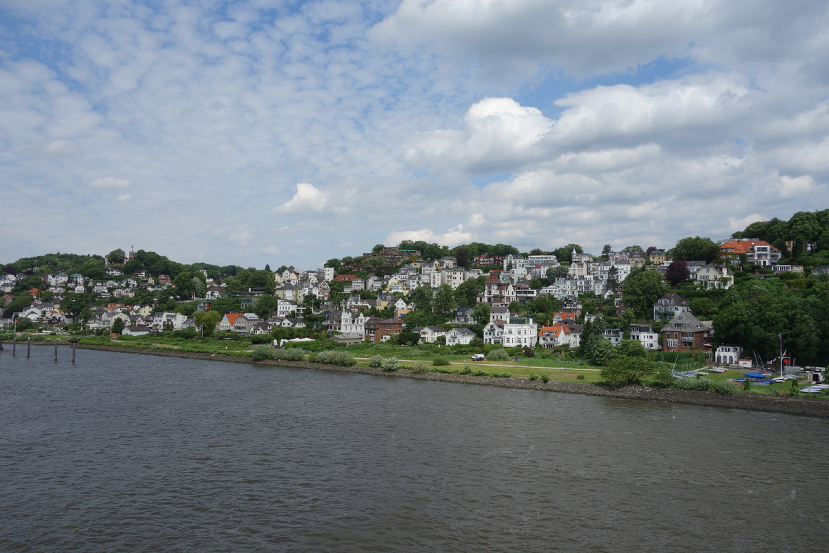 Гамбург с Эльбы.