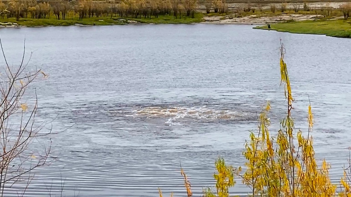    Вблизи нижневартовского водозабора закипела вода