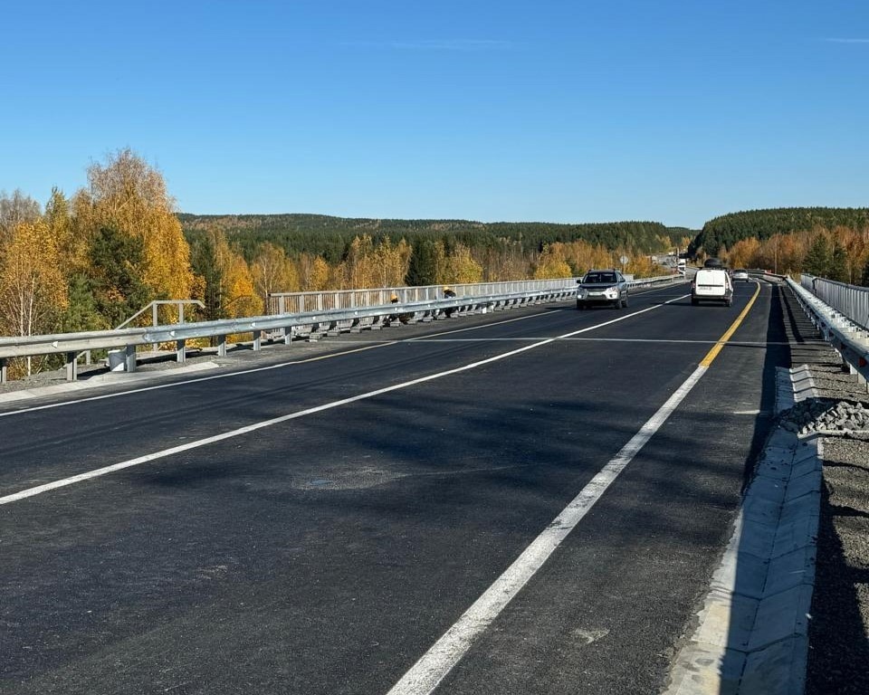 148-й километр Серовского тракта / Фото: Управление автодорог Свердловской области