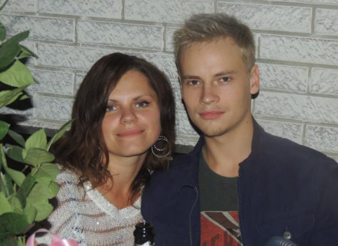 Ярослав Дронов и его первая жена Марина Рощупкина