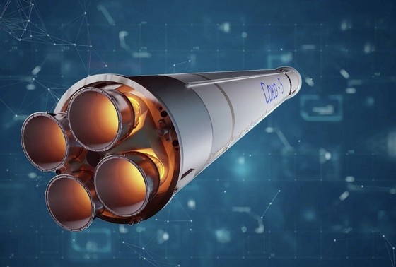    Ракета-носитель среднего класса «Союз-5» («Иртыш»), оснащенная самым мощным в мире двигателем РД-171МВ