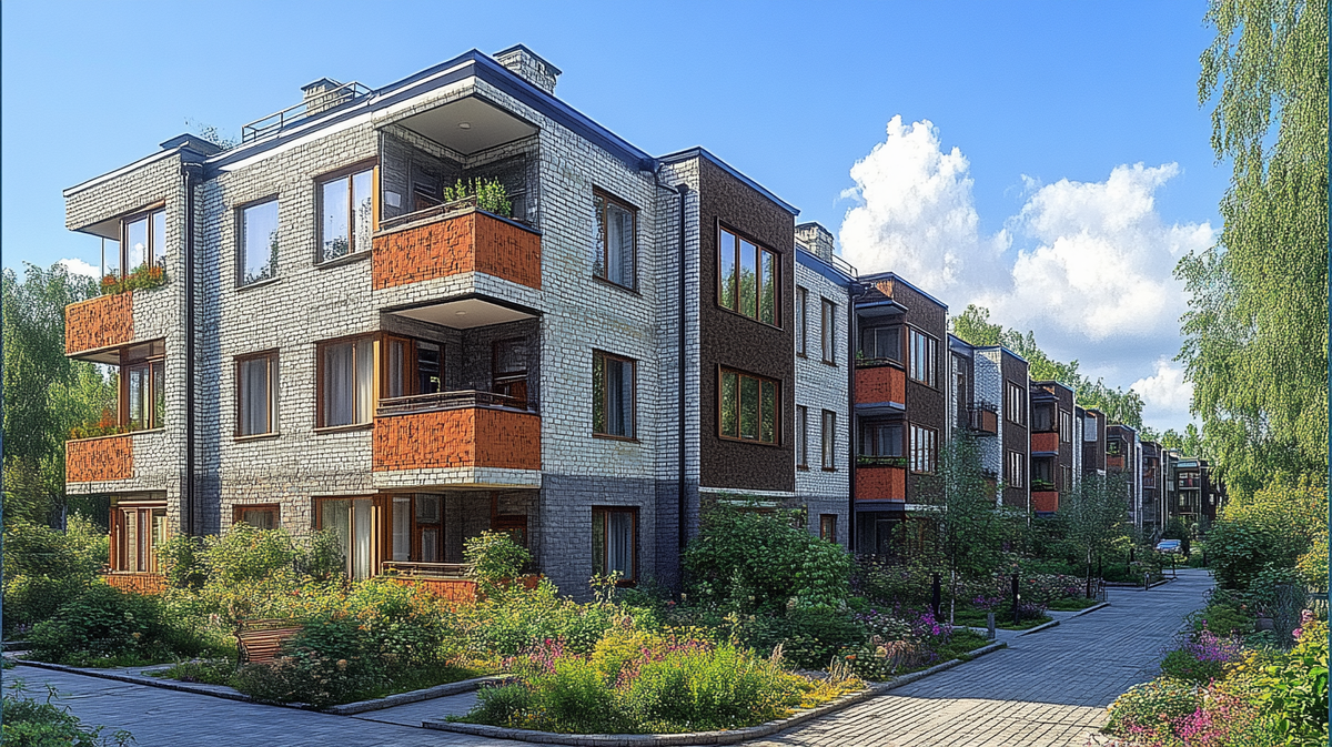 Такую малоэтажную застройку с закрытыми дворами и озеленением в центре города не найти.