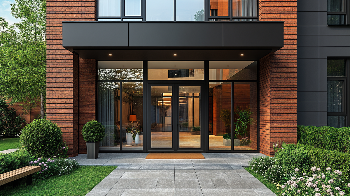 «Встречают по одежке», и старый фонд редко может похвастаться ухоженными и современными входными группами.