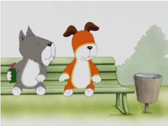 Kipper the Dog - пример мультика здорового ребёнка. Медленный, добрый, знакомящий с животными